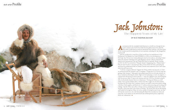 Art Doll Quarterly Winter 2018 Instant Download