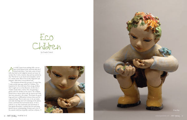 Art Doll Quarterly Winter 2018 Instant Download