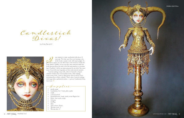 Art Doll Quarterly Winter 2018 Instant Download