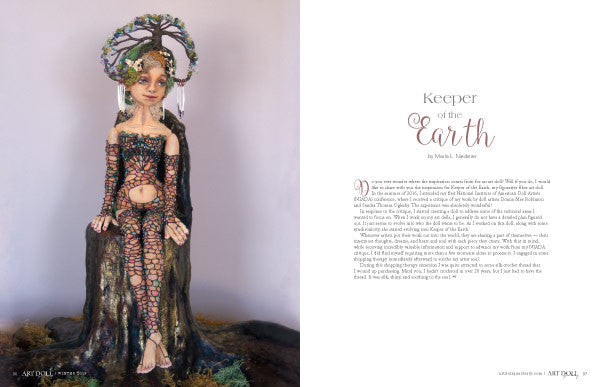Art Doll Quarterly Winter 2018 Instant Download