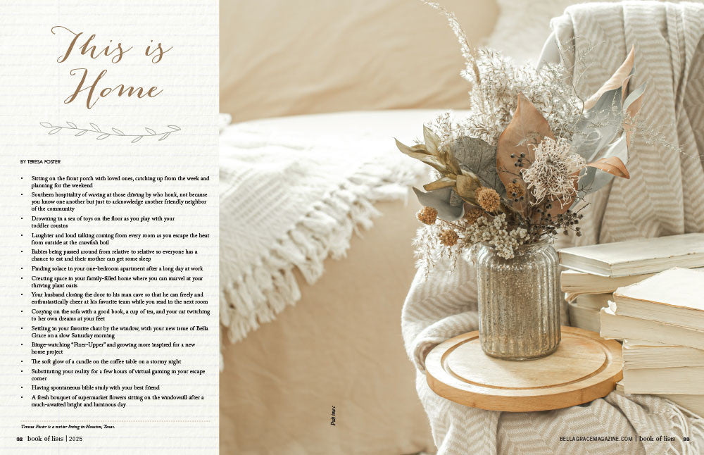 Bella Grace Book of Lists Volume 3