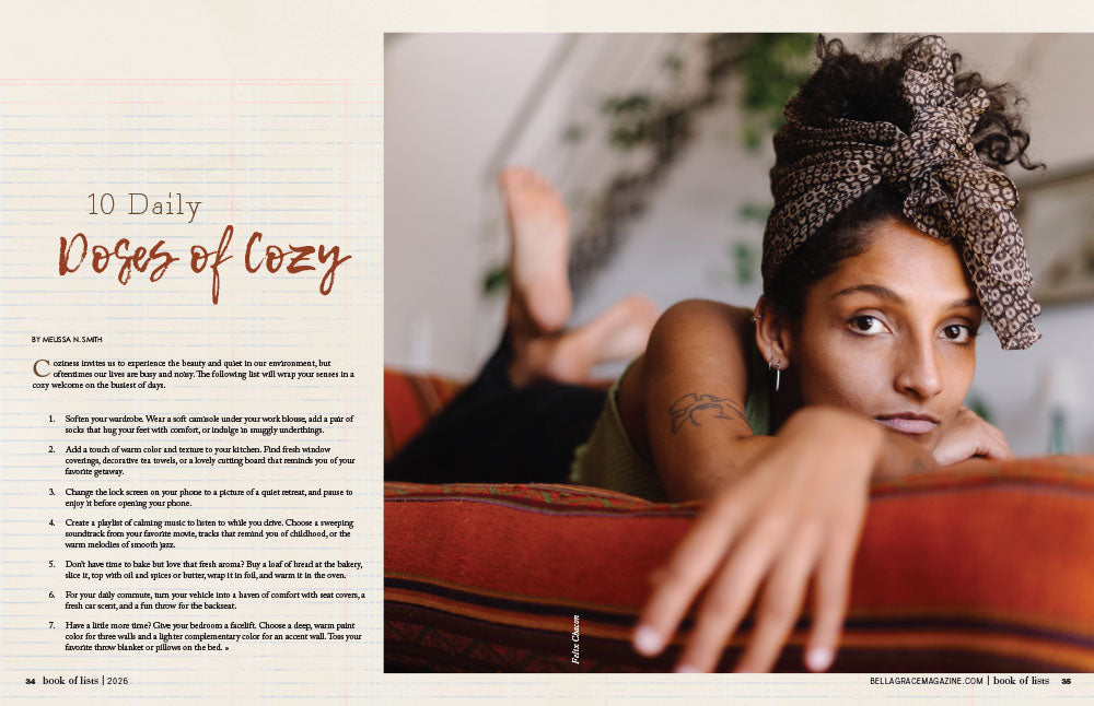 Bella Grace Book of Lists Volume 4 – Coming January 1st