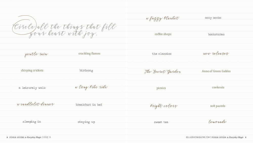 Field Guide to Everyday Magic Issue 15 Instant Download