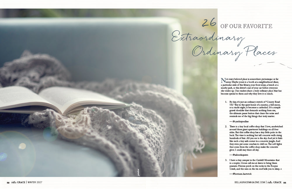 Bella Grace Issue 50  – Coming December 1st