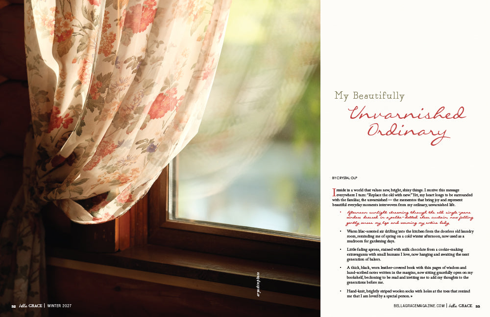 Bella Grace Issue 50  – Coming December 1st