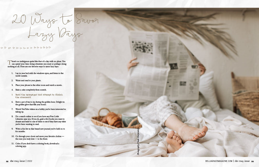 The Cozy Issue Volume 5 Instant Download