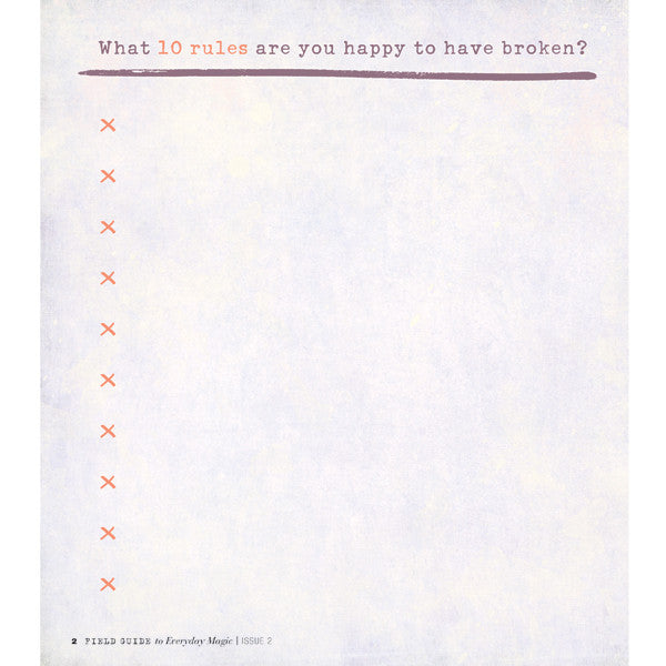 Field Guide to Everyday Magic Issue 2 Instant Download