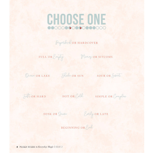 Field Guide to Everyday Magic Issue 2 Instant Download