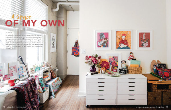 In Her Studio Winter 2019 Instant Download