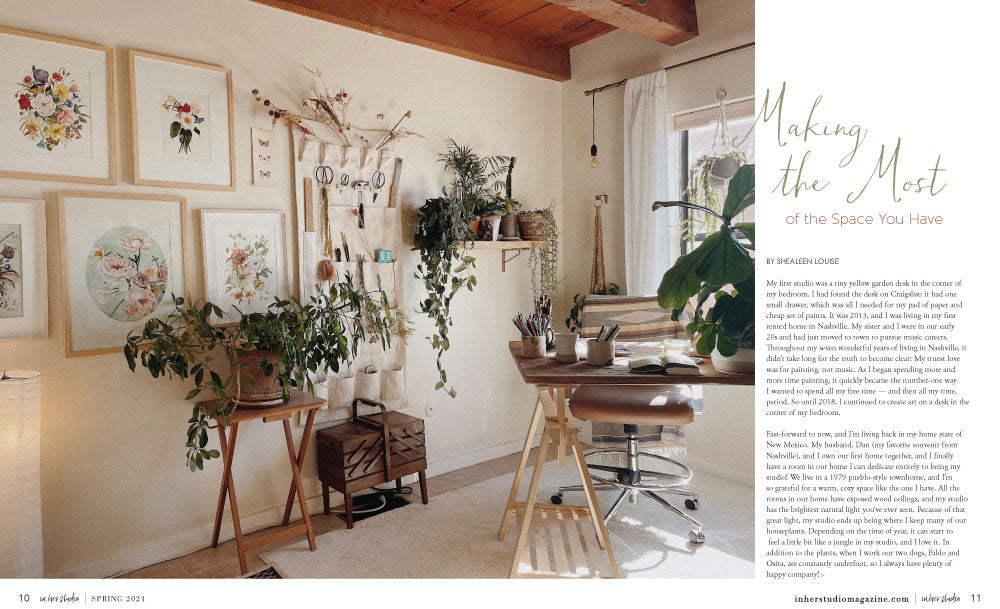 In Her Studio Spring 2021