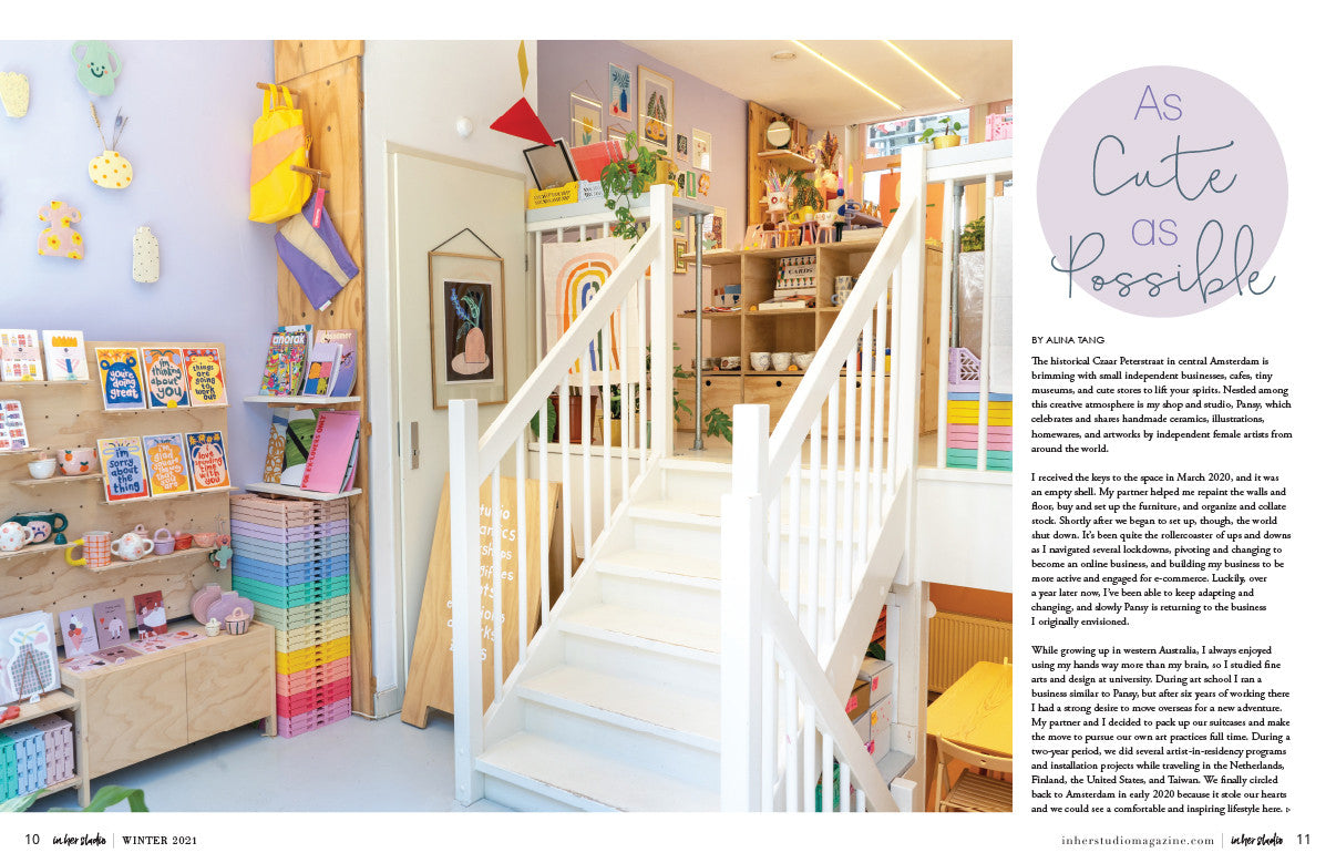In Her Studio Winter 2022 Instant Download