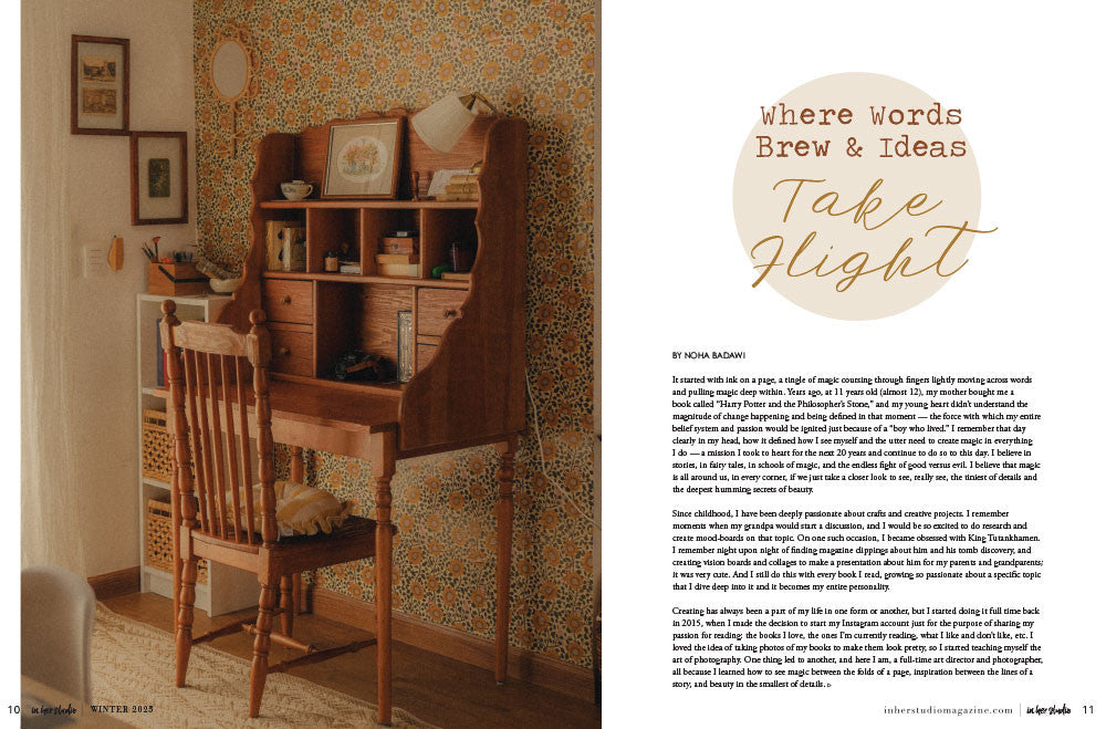 In Her Studio Winter 2026 – Coming November 1st