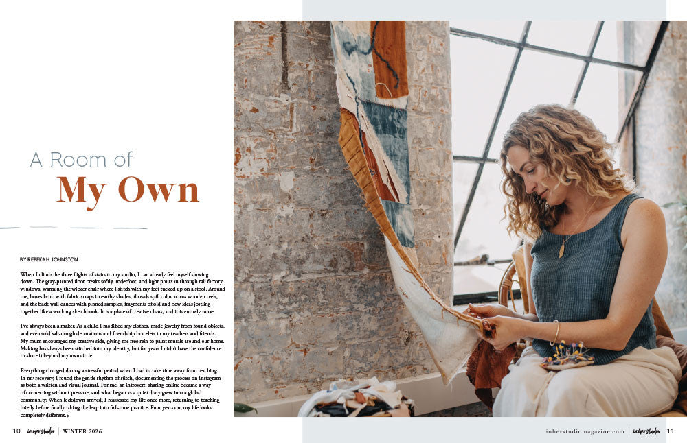 In Her Studio Winter 2026 – Coming November 1st