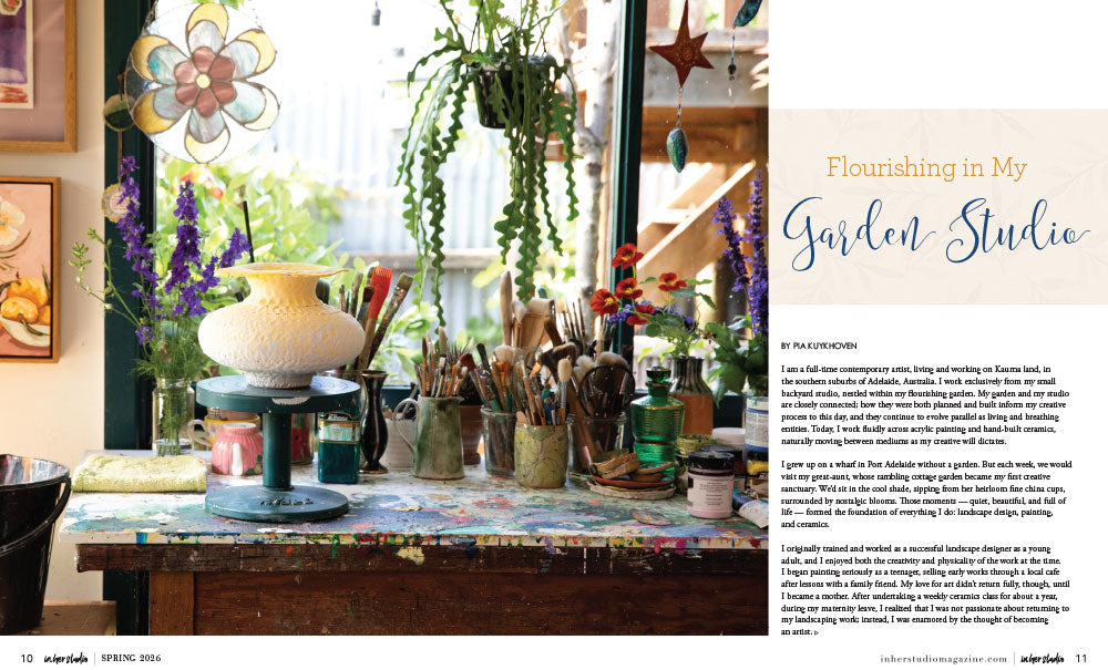 In Her Studio Spring 2026 – Coming February 1st