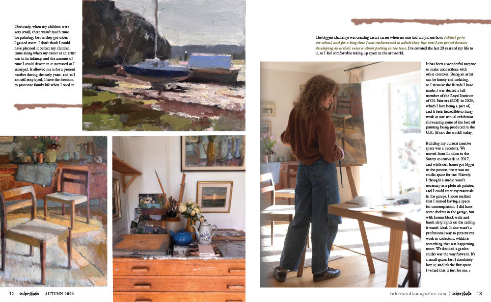 In Her Studio Autumn 2026 – Coming August 1st
