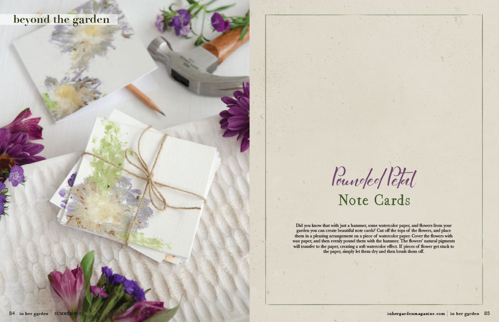 In Her Garden Summer 2023 Instant Download