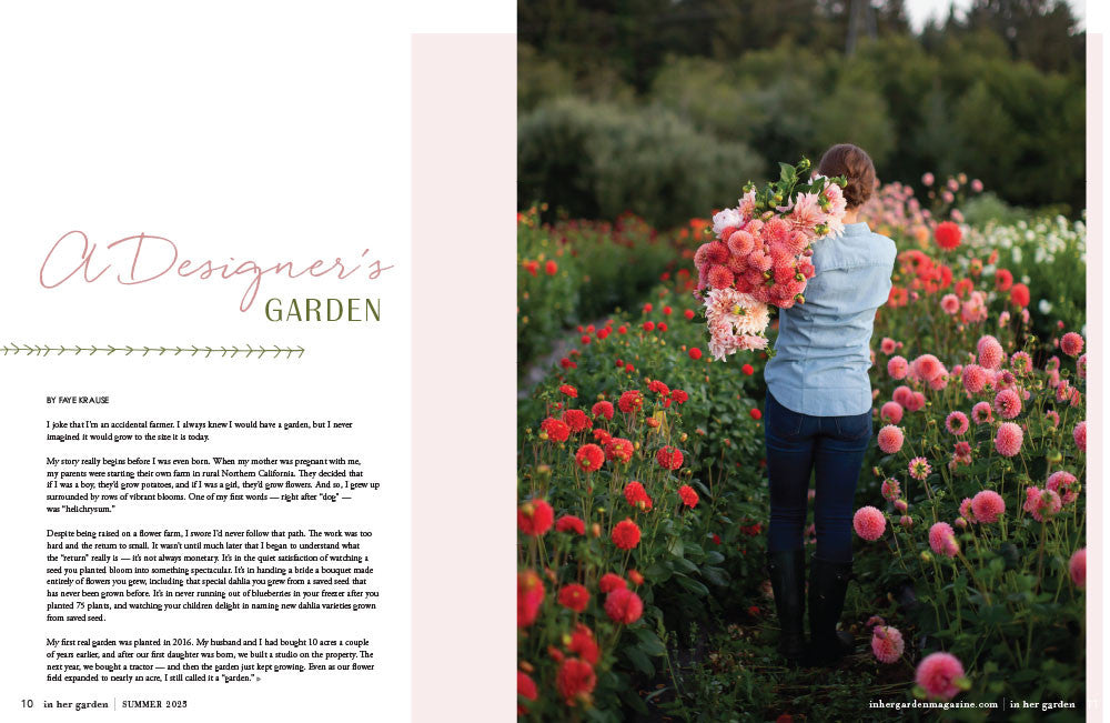 In Her Garden Summer 2025
