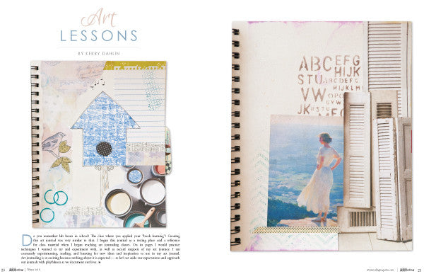 Art Journaling Winter 2016 Instant Download