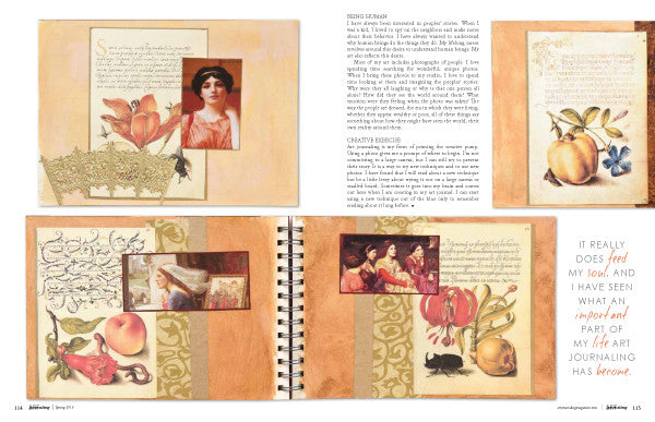 Art Journaling Spring 2016 Instant Download