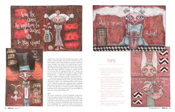 Art Journaling Spring 2016 Instant Download