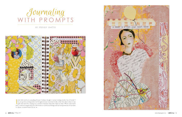 Art Journaling Winter 2017 Instant Download
