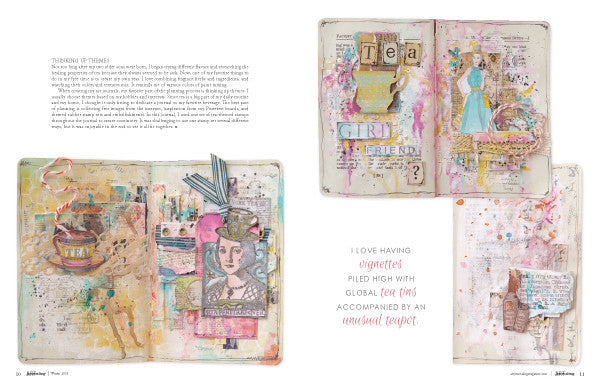 Art Journaling Winter 2018 — Digital Only