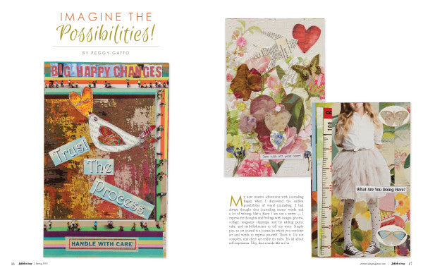 Art Journaling Spring 2018 Instant Download