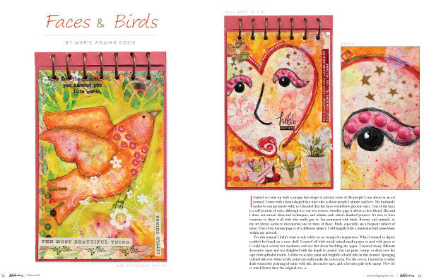 Art Journaling Winter 2020 — Digital Only