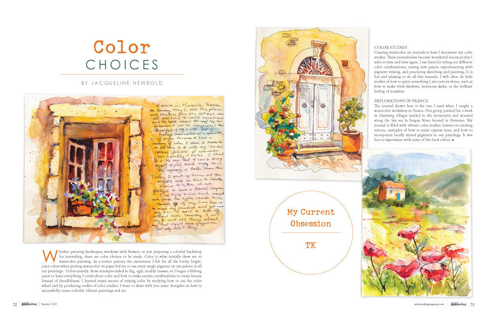 Art Journaling Summer 2020 — Digital Only