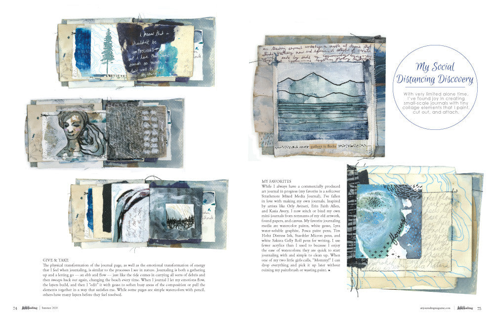 Art Journaling Summer 2020 — Digital Only
