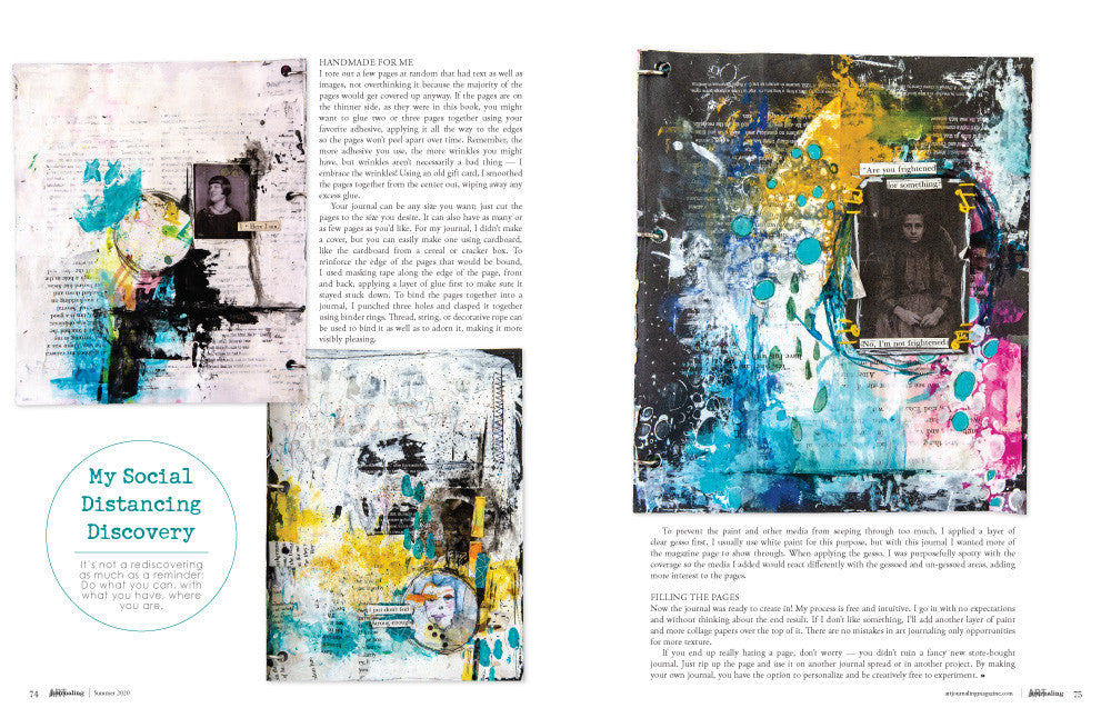 Art Journaling Summer 2020 — Digital Only