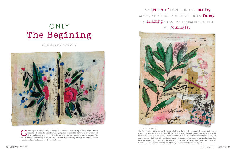 Art Journaling Autumn 2020 Instant Download