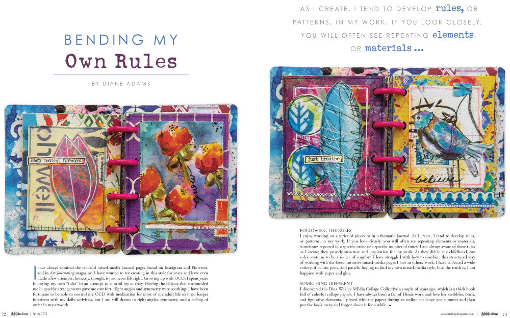 Art Journaling Spring 2021 — Digital Only