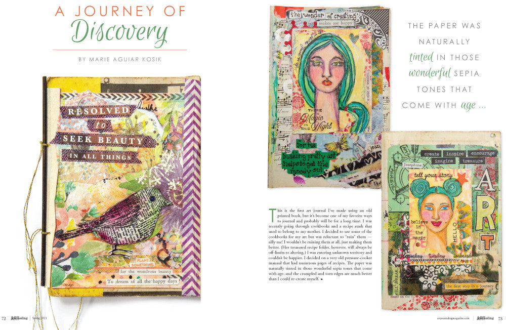 Art Journaling Spring 2021 — Digital Only