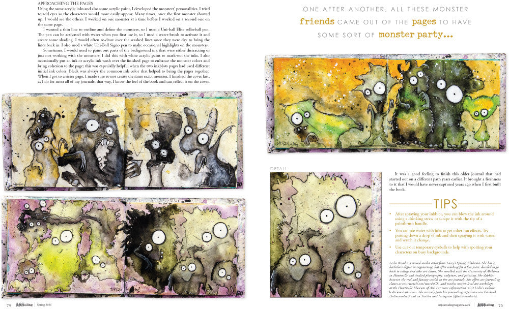 Art Journaling Spring 2021 Instant Download