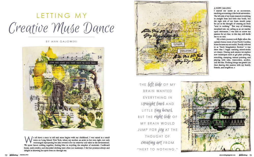 Art Journaling Autumn 2021 — Digital Only