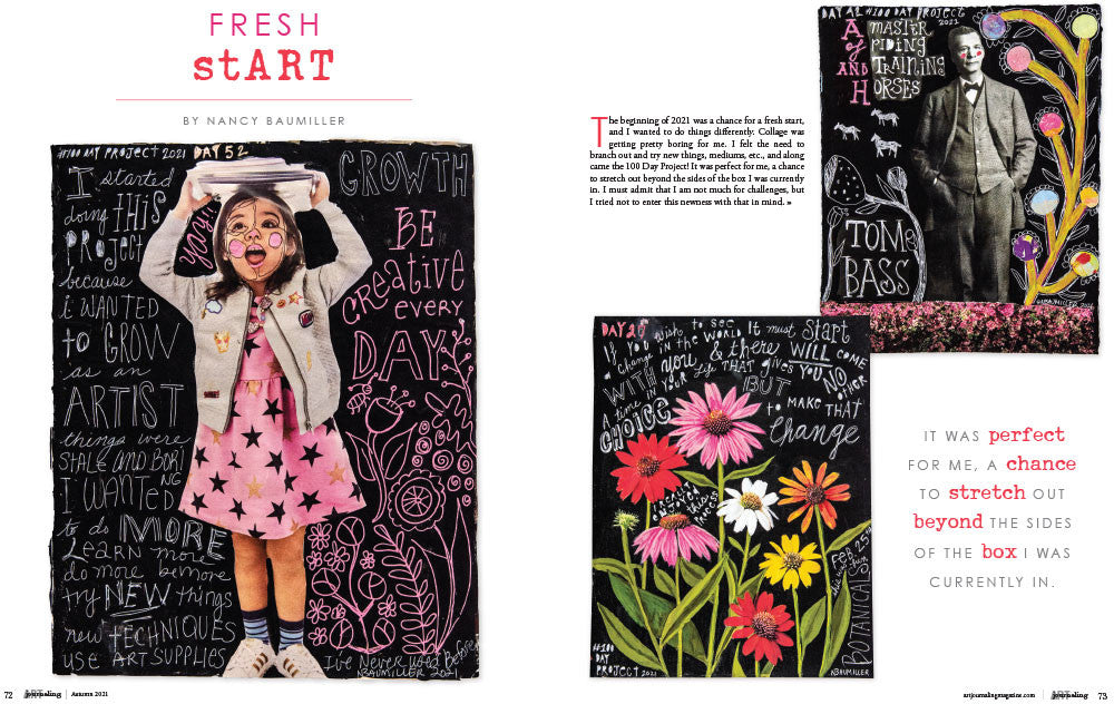 Art Journaling Autumn 2021 — Digital Only