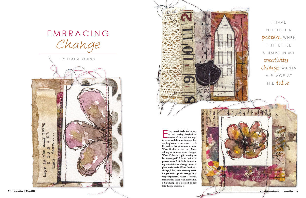 Art Journaling Winter 2022