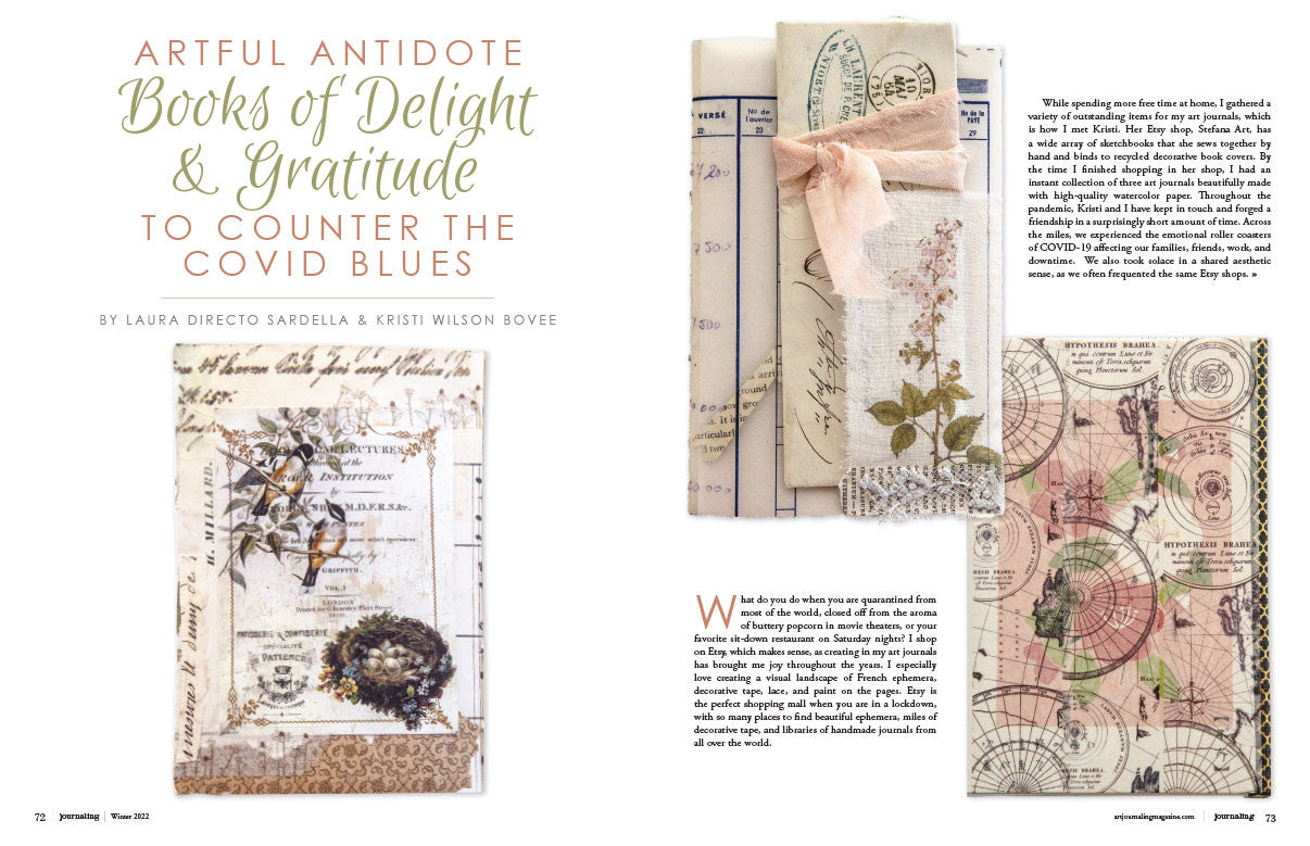Art Journaling Winter 2022