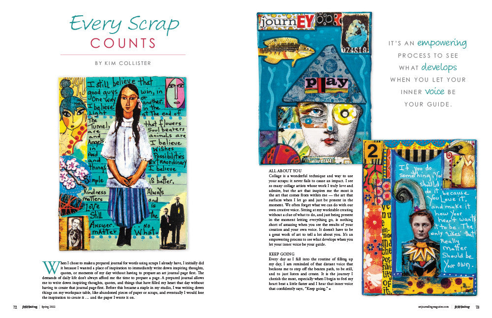 Art Journaling Spring 2022