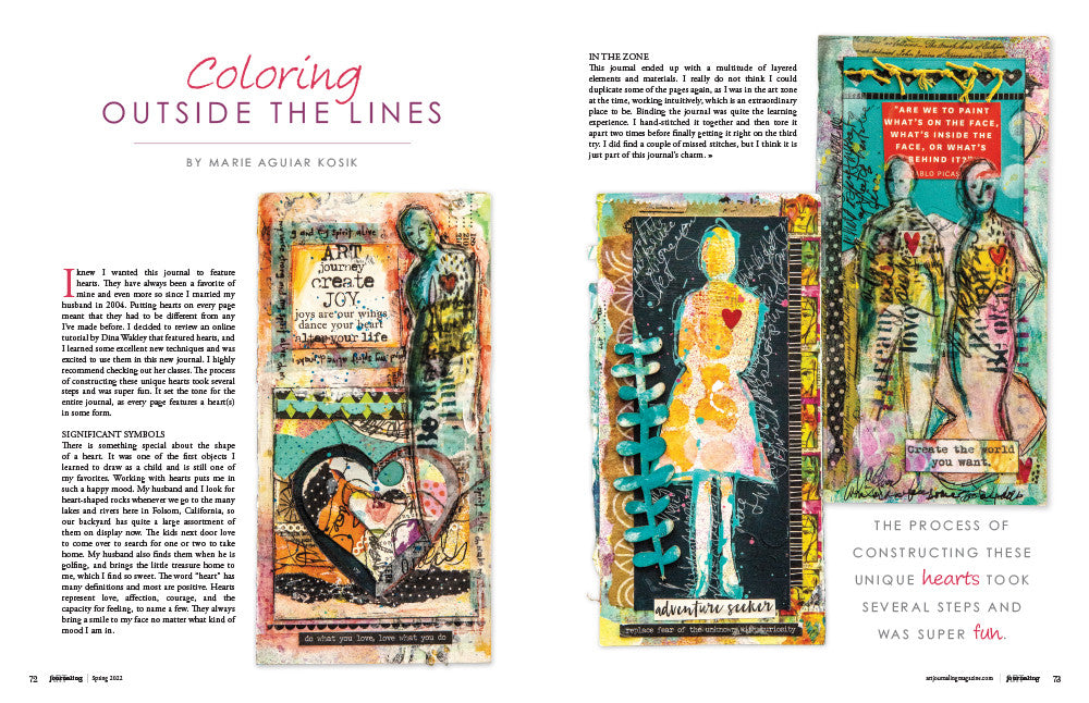 Art Journaling Spring 2022