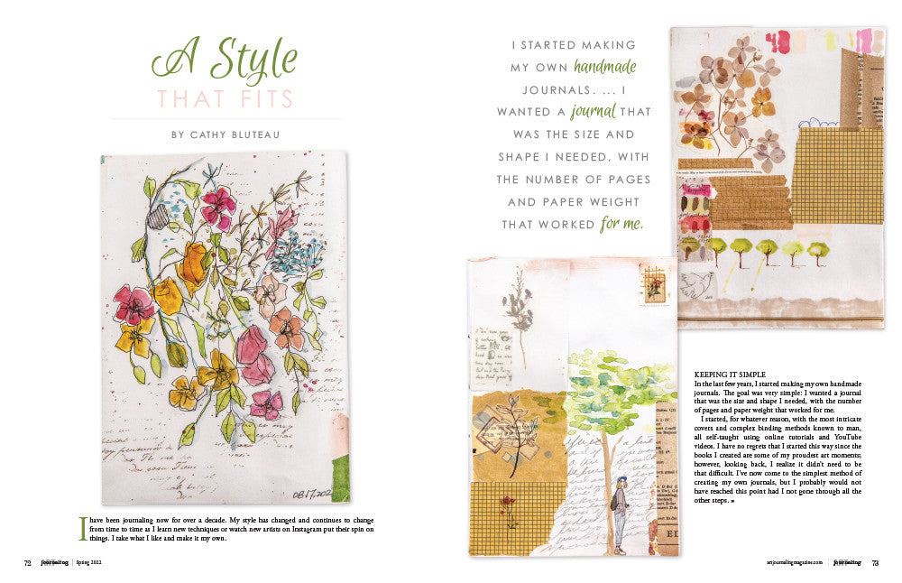 Art Journaling Spring 2022