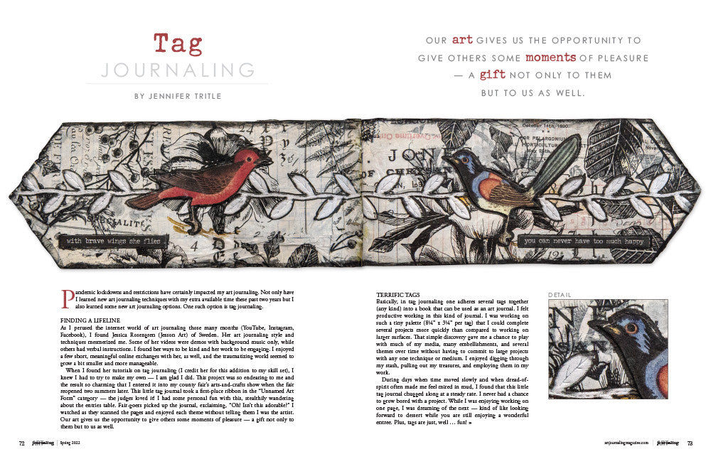 Art Journaling Spring 2022