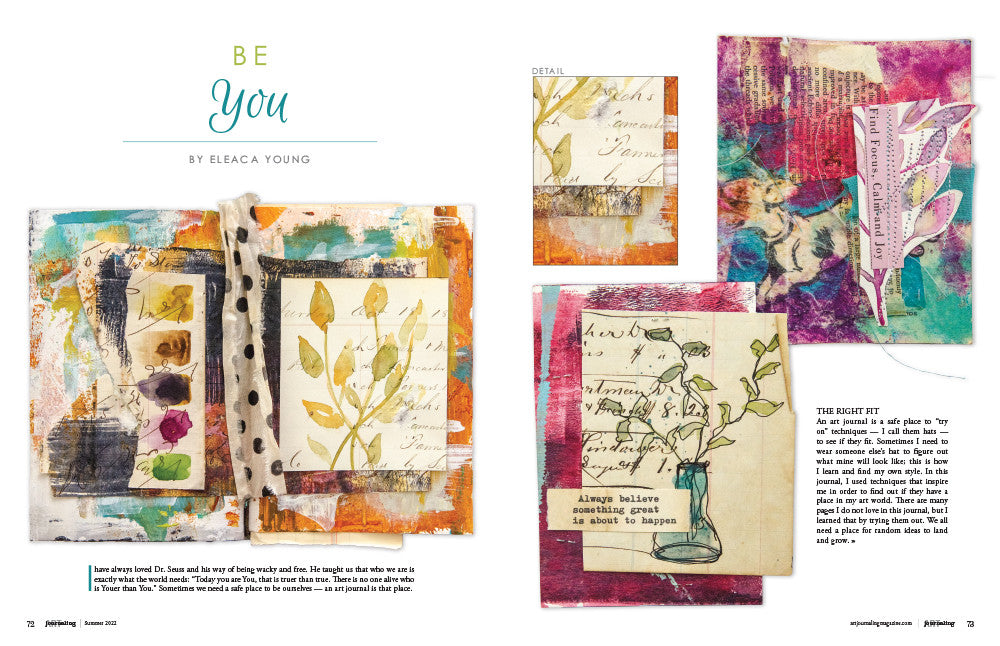 Art Journaling Summer 2022