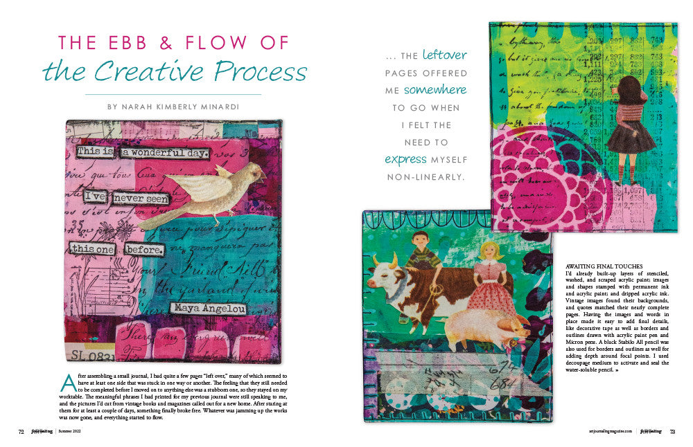 Art Journaling Summer 2022
