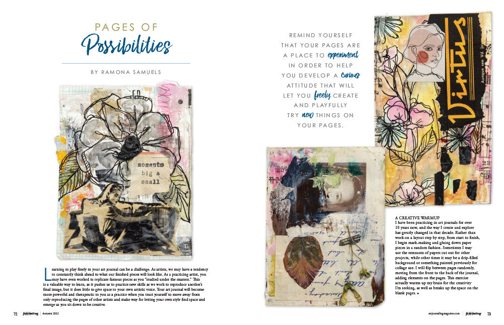 Art Journaling Autumn 2022