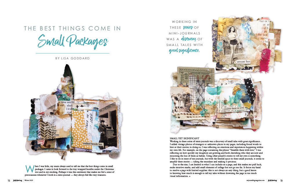Art Journaling Winter 2023