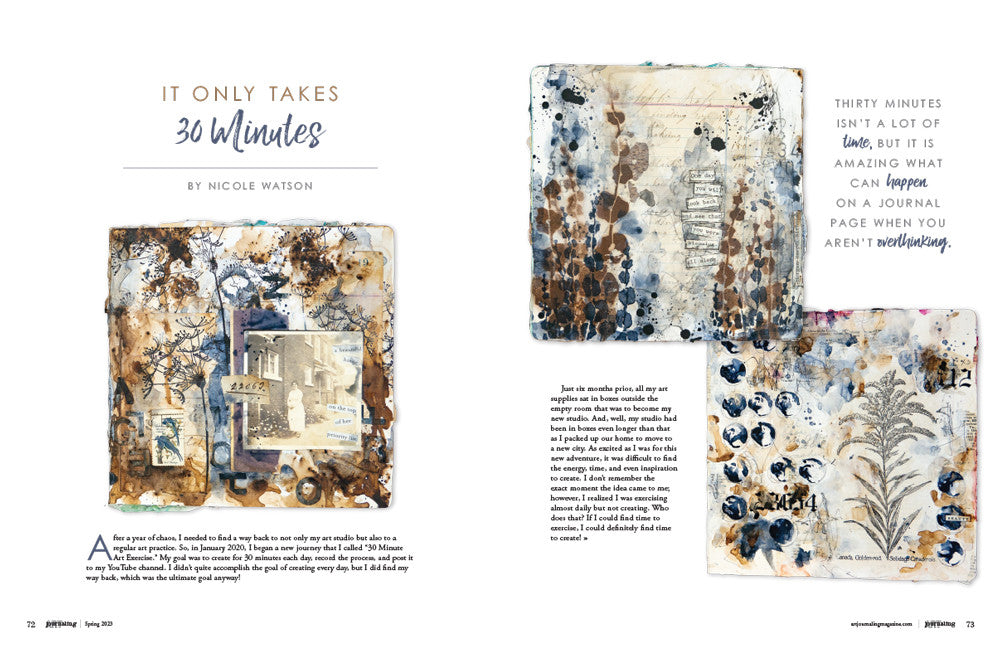 Art Journaling Spring 2023