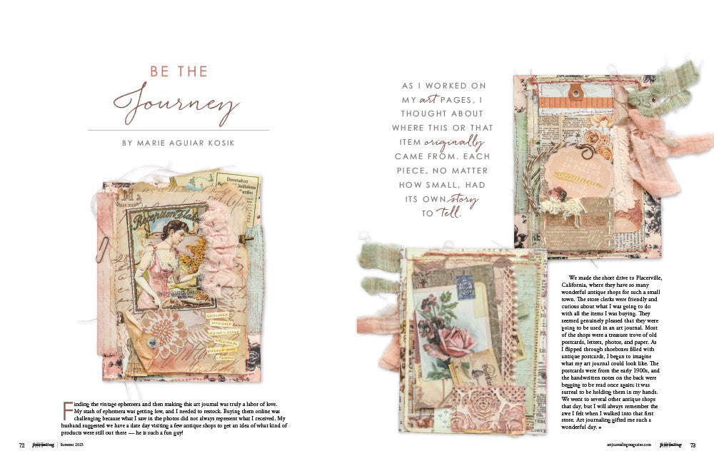 Art Journaling Summer 2023