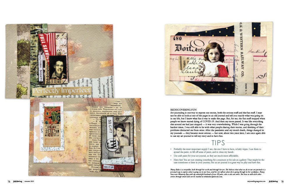 Art Journaling Autumn 2023